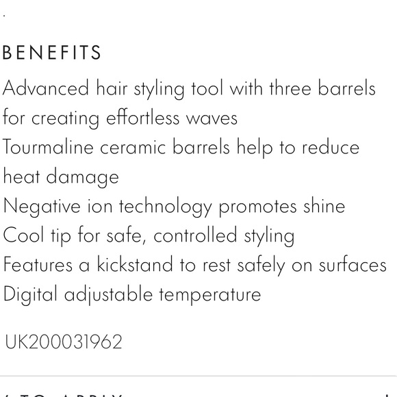 AMIKA HIGH TIDE DEEP WAVER ADVANCED TOOL THAT CREATES EFFORTLESS UNDONE WAVES - Picture 4 of 9